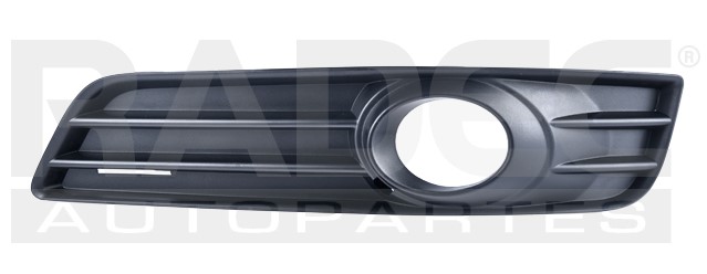 REJILLA FASCIA DELANTERA AD A3 09-12 C/HOYO P/FARO IZQ