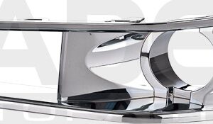 REJILLA FAS CADILLAC CTS 08-13 CROM LH
