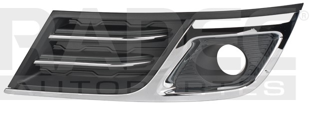 REJILLA FASCIA CV TRAVERSE 13-15 C/MOLDURA CROMADA IZQ