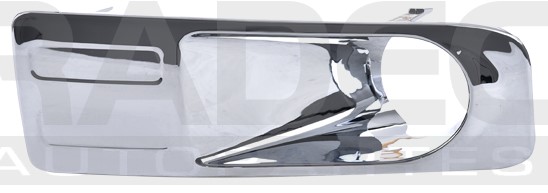 REJILLA FASCIA FD FUSION 2006-2009 C/HOYO P/FARO CROMO RH