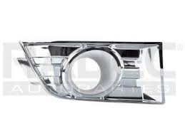 REJILLA FASCIA FD EDGE 07-08 C/HOYO P/FARO CROMADO DER
